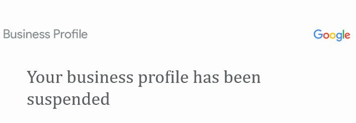 Google Business Profile Suspended in Philadelphia? Read This