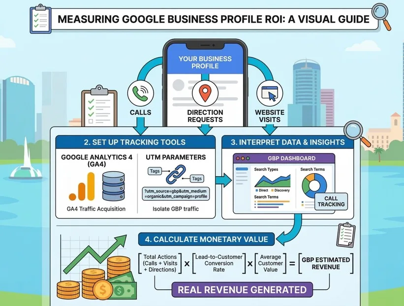 Track GBP ROI in Orlando: A Small Business Guide