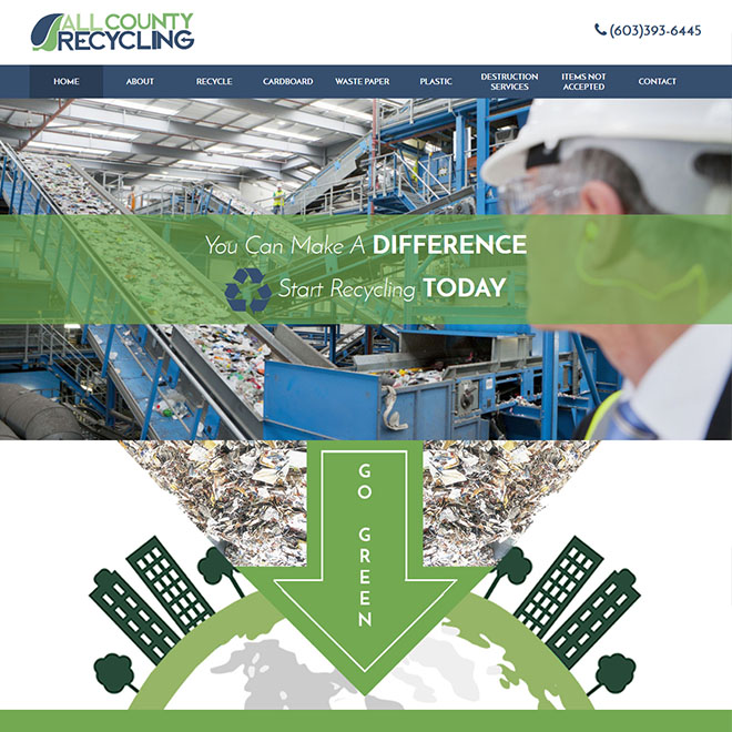 Website for All County Recycling