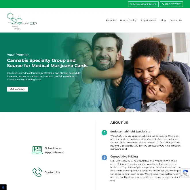 Website for CSG Med