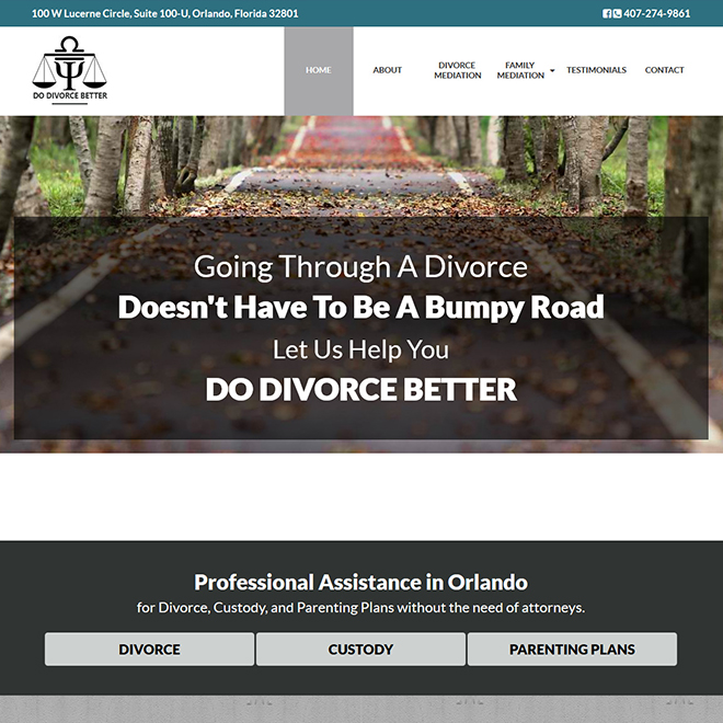 Website for Do Divorce Better