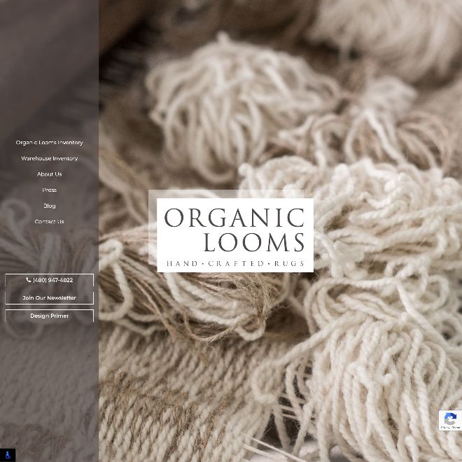 Website for Organic Looms